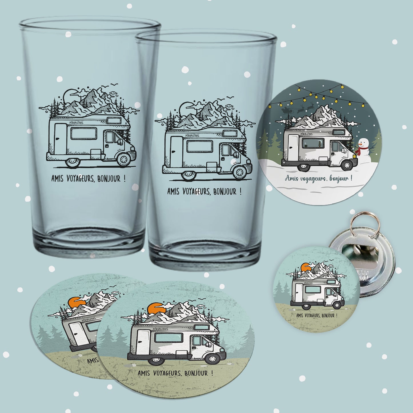 🍺 PACK APÉRO CAMPING DUO 🇫🇷