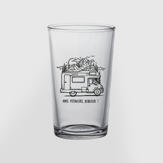 🍺 VERRE À BIÈRE CAMPING-CAR 🇫🇷