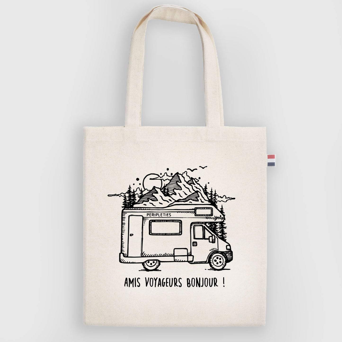 🛍️ SAC TOTEBAG CAMPING-CAR 🇫🇷